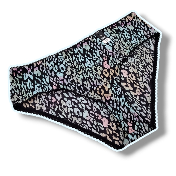 torrid Other - NWT Torrid Black and Blue Leopard Print Hipster Panties Sz 0 (L)